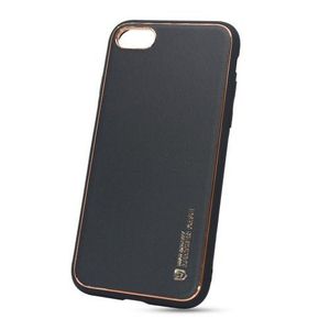 Puzdro Leather TPU iPhone 7/8/SE 2020/SE 2022 - čierne vyobraziť