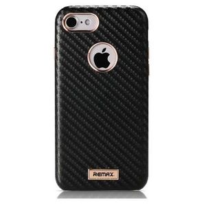 Puzdro Remax Carbon Hard iPhone 7/8 čierne vyobraziť