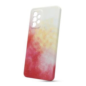 Puzdro Forcell Pop TPU Samsung Galaxy A52 A525 - červeno-biele vyobraziť
