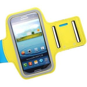 Športové puzdro na rameno Samsung Galaxy S5 G900/S5 Neo G903, žlté vyobraziť