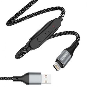 Dudao L7 kábel USB / Lightning 5A 1m, čierny (L7xsL) vyobraziť
