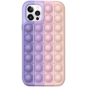 MG Pop It silikónový kryt na iPhone 11 Pro Max, fialový/ružový vyobraziť