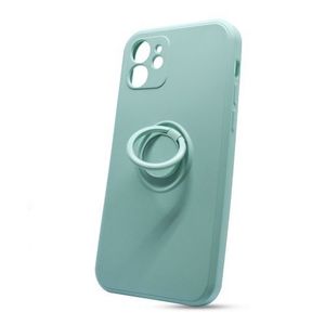 Puzdro Finger TPU iPhone 12 - svetlo zelené vyobraziť