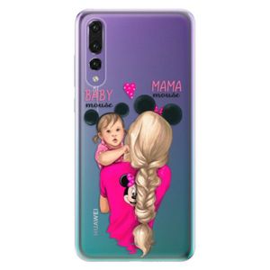 Odolné silikónové puzdro iSaprio - Mama Mouse Blond and Girl - Huawei P20 Pro vyobraziť