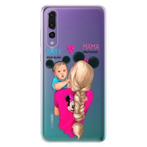 Odolné silikónové puzdro iSaprio - Mama Mouse Blonde and Boy - Huawei P20 Pro vyobraziť