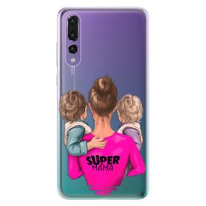 Odolné silikónové puzdro iSaprio - Super Mama - Two Boys - Huawei P20 Pro vyobraziť