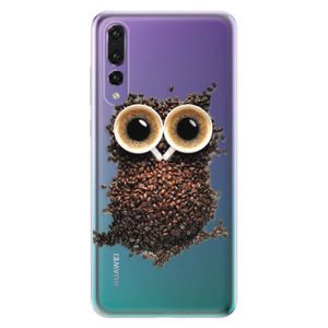 Odolné silikónové puzdro iSaprio - Owl And Coffee - Huawei P20 Pro vyobraziť
