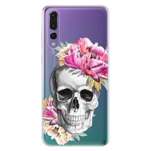 Odolné silikónové puzdro iSaprio - Pretty Skull - Huawei P20 Pro vyobraziť