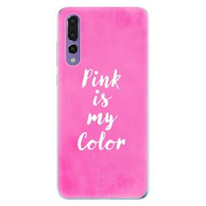 Odolné silikónové puzdro iSaprio - Pink is my color - Huawei P20 Pro vyobraziť