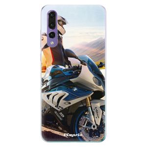 Odolné silikónové puzdro iSaprio - Motorcycle 10 - Huawei P20 Pro vyobraziť