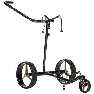 Jucad Carbon Travel Special 2.0 Special Edition Black/Gold Elektrický golfový vozík vyobraziť