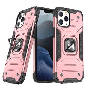 MG Ring Armor plastový kryt na iPhone 12 Pro Max, ružový vyobraziť