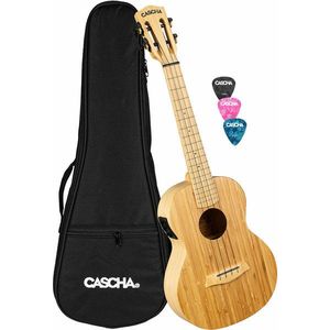Cascha HH 2314E Bamboo Tenorové ukulele Natural vyobraziť