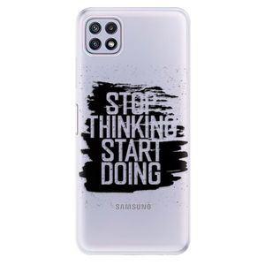 Odolné silikónové puzdro iSaprio - Start Doing - black - Samsung Galaxy A22 5G vyobraziť