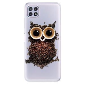 Odolné silikónové puzdro iSaprio - Owl And Coffee - Samsung Galaxy A22 5G vyobraziť