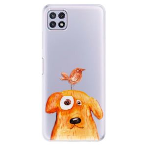 Odolné silikónové puzdro iSaprio - Dog And Bird - Samsung Galaxy A22 5G vyobraziť
