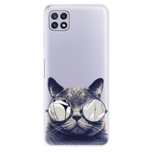 Odolné silikónové puzdro iSaprio - Crazy Cat 01 - Samsung Galaxy A22 5G vyobraziť