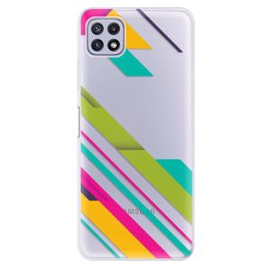 Odolné silikónové puzdro iSaprio - Color Stripes 03 - Samsung Galaxy A22 5G vyobraziť