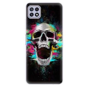 Odolné silikónové puzdro iSaprio - Skull in Colors - Samsung Galaxy A22 5G vyobraziť
