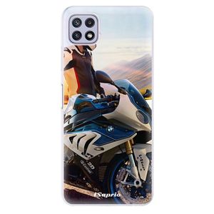 Odolné silikónové puzdro iSaprio - Motorcycle 10 - Samsung Galaxy A22 5G vyobraziť