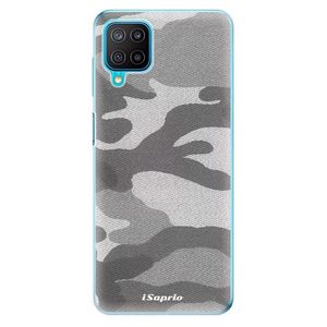 Odolné silikónové puzdro iSaprio - Gray Camuflage 02 - Samsung Galaxy M12 vyobraziť