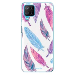 Odolné silikónové puzdro iSaprio - Feather Pattern 10 - Samsung Galaxy M12 vyobraziť