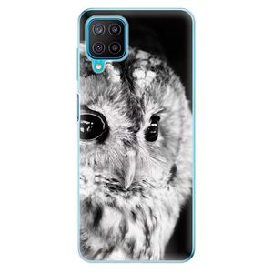 Odolné silikónové puzdro iSaprio - BW Owl - Samsung Galaxy M12 vyobraziť