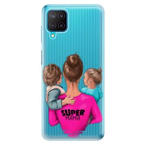 Odolné silikónové puzdro iSaprio - Super Mama - Boy and Girl - Samsung Galaxy M12 vyobraziť