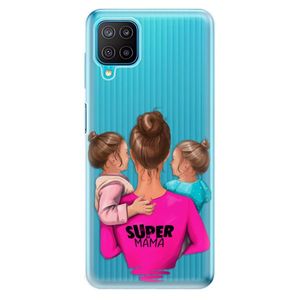 Odolné silikónové puzdro iSaprio - Super Mama - Two Girls - Samsung Galaxy M12 vyobraziť