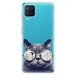 Odolné silikónové puzdro iSaprio - Crazy Cat 01 - Samsung Galaxy M12 vyobraziť