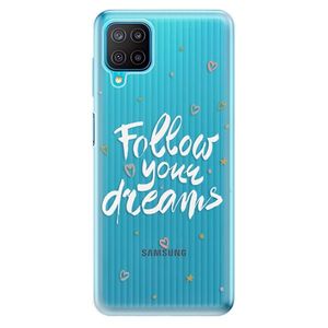 Odolné silikónové puzdro iSaprio - Follow Your Dreams - white - Samsung Galaxy M12 vyobraziť