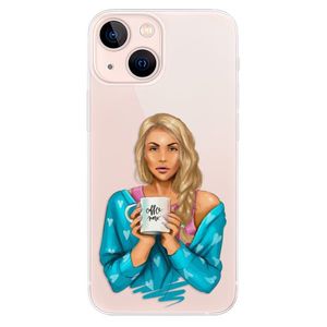 Odolné silikónové puzdro iSaprio - Coffe Now - Blond - iPhone 13 mini vyobraziť