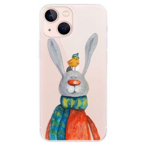 Odolné silikónové puzdro iSaprio - Rabbit And Bird - iPhone 13 mini vyobraziť