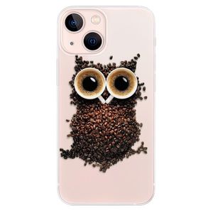 Odolné silikónové puzdro iSaprio - Owl And Coffee - iPhone 13 mini vyobraziť