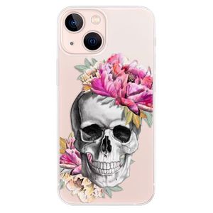 Odolné silikónové puzdro iSaprio - Pretty Skull - iPhone 13 mini vyobraziť