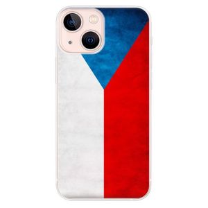 Odolné silikónové puzdro iSaprio - Czech Flag - iPhone 13 mini vyobraziť