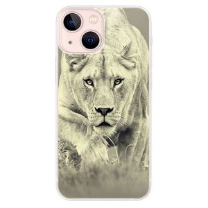Odolné silikónové puzdro iSaprio - Lioness 01 - iPhone 13 mini vyobraziť