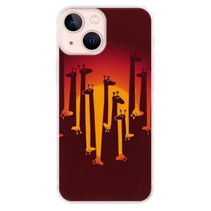 Odolné silikónové puzdro iSaprio - Giraffe 01 - iPhone 13 mini vyobraziť