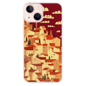 Odolné silikónové puzdro iSaprio - Mountain City - iPhone 13 mini vyobraziť