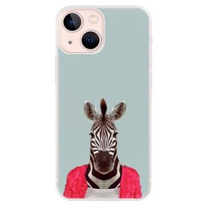 Odolné silikónové puzdro iSaprio - Zebra 01 - iPhone 13 mini vyobraziť
