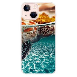 Odolné silikónové puzdro iSaprio - Turtle 01 - iPhone 13 mini vyobraziť
