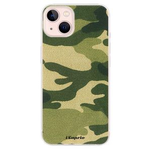 Odolné silikónové puzdro iSaprio - Green Camuflage 01 - iPhone 13 vyobraziť