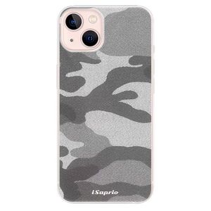 Odolné silikónové puzdro iSaprio - Gray Camuflage 02 - iPhone 13 vyobraziť