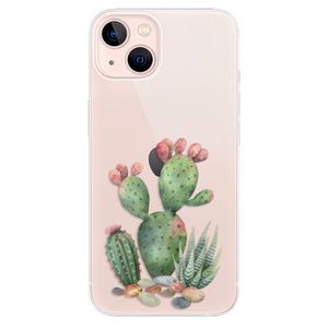Odolné silikónové puzdro iSaprio - Cacti 01 - iPhone 13 vyobraziť