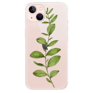Odolné silikónové puzdro iSaprio - Green Plant 01 - iPhone 13 vyobraziť