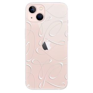 Odolné silikónové puzdro iSaprio - Fancy - white - iPhone 13 vyobraziť