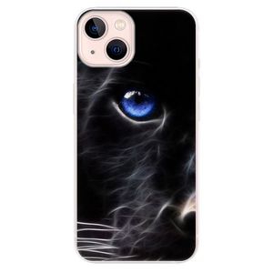 Odolné silikónové puzdro iSaprio - Black Puma - iPhone 13 vyobraziť
