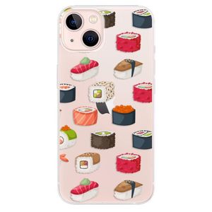 Odolné silikónové puzdro iSaprio - Sushi Pattern - iPhone 13 vyobraziť