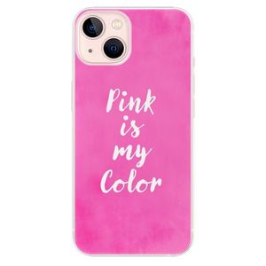 Odolné silikónové puzdro iSaprio - Pink is my color - iPhone 13 vyobraziť
