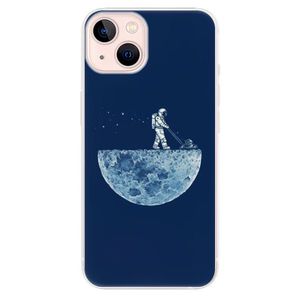 Odolné silikónové puzdro iSaprio - Moon 01 - iPhone 13 vyobraziť
